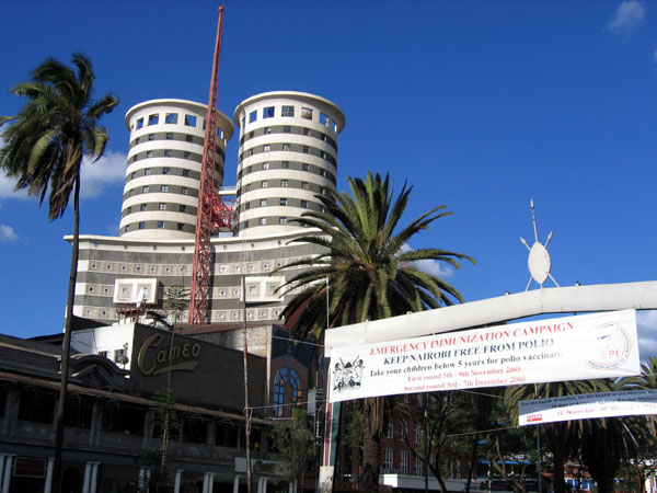 Nation Centre from Kenyatta Avenue