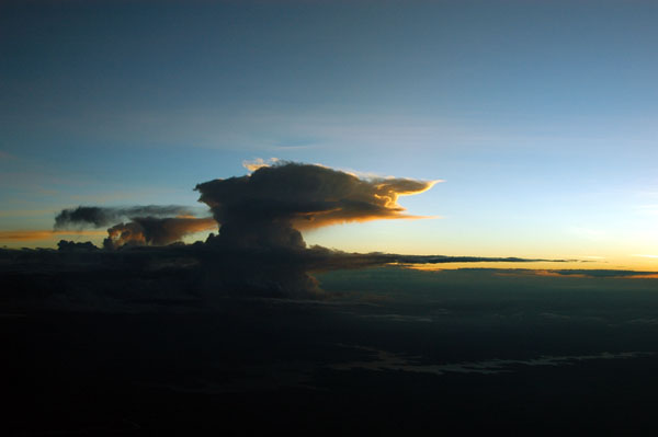 Storm cloud over Kenya