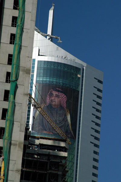 Sheikh Maktoum on Al Fattan Towers