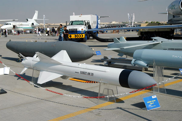 French Exocet and other missiles