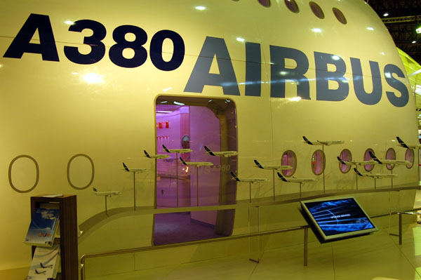 Airbus booth, Dubai Airshow