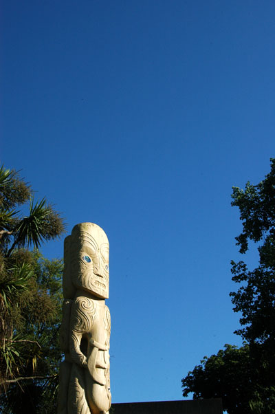 Maori Sculpture, Victoria Square, Christchurch