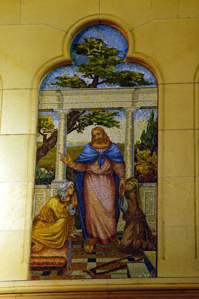 Christchurch Cathedral mosaic, Visiting the Sick