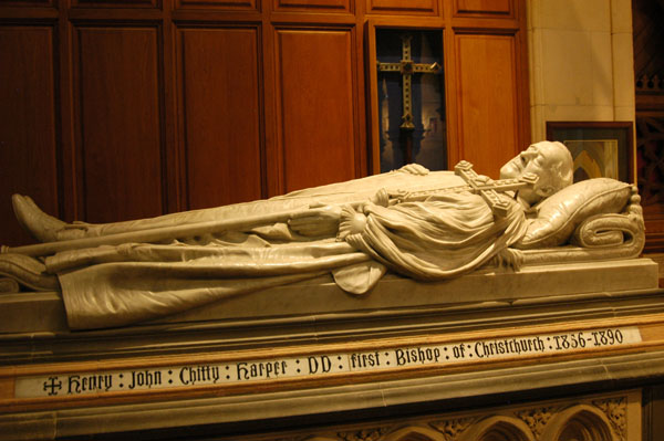 Christchurch Cathedral - The Harper Effigy, 1st Bishop of Christchurch