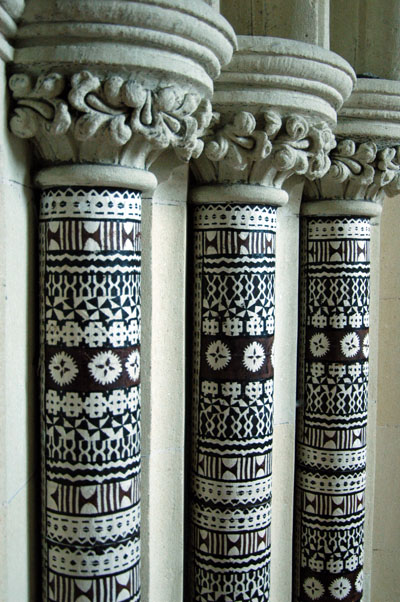 Christchurch Cathedral - painted columns
