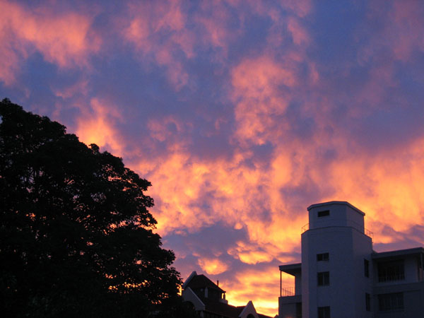 Christchurch sunset