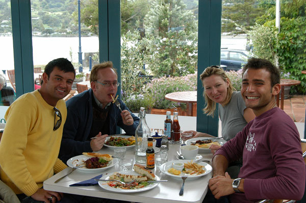 Lunch at Bully Hayes, Akaroa