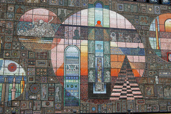 Mosaic detail - Ancient Egypt
