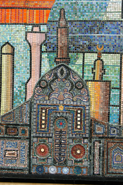 Mosaic detail - Mosque