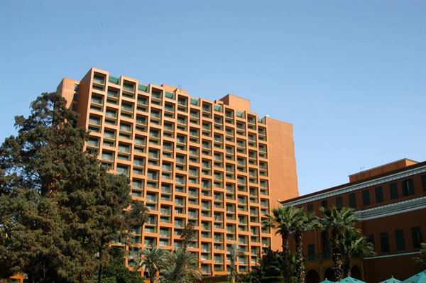 Marriott Hotel, Gezira, on the island in the Nile opposite downtown