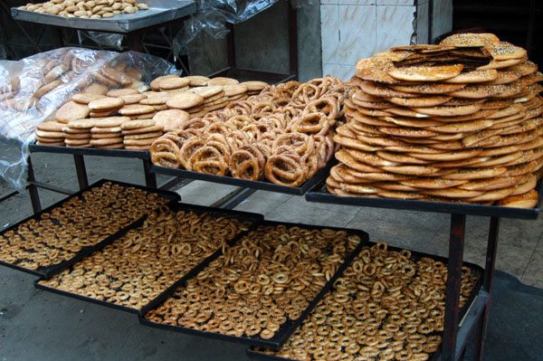Egyptian baker, Nabweia Street, Islamic Cairo
