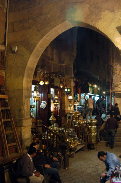 Medieval gate, Khan al-Khalili