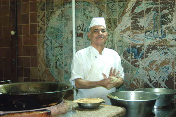 A chef at Felfela, Cairo