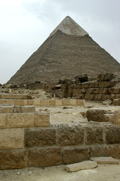 The Pyramid of Khafre (Chephren) reigned 2558-2532 BC