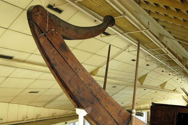 The stern of the Solar Barque