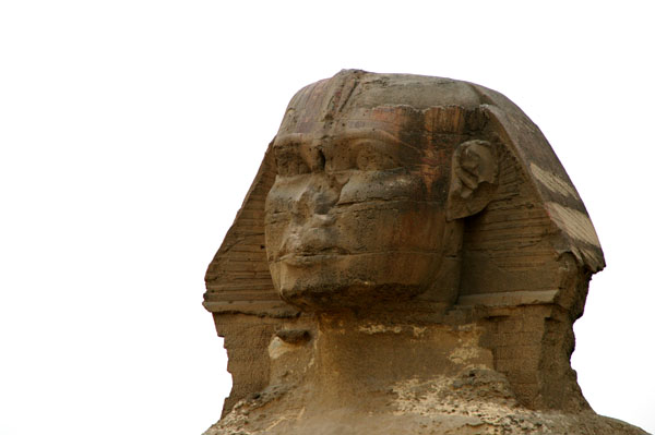 The Sphinx is believed to be carved in the likeness of Khafre