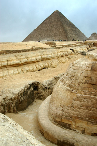 Tail of the Sphinx and Cheops