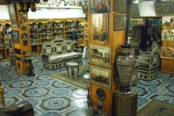 A big gift shop in Giza