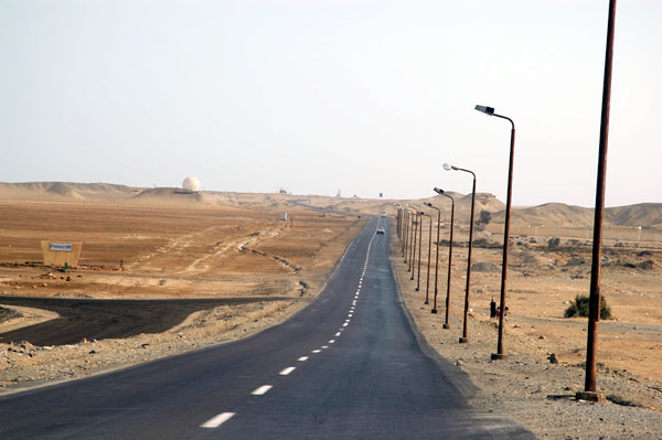Red Sea coastal highway south of Al Qusayr