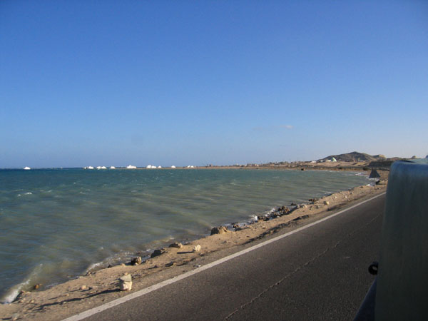 Red Sea Coastal Highway near Marsa Alam