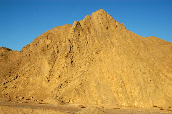 Mountain range along the Red Sea coast