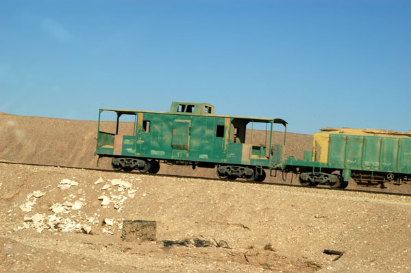 Egyptian railway caboose