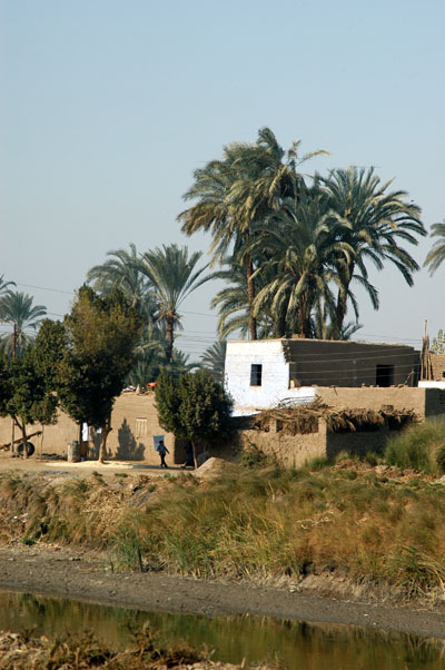 House along a canal