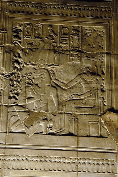 Coronation of Amenhotep III by the god Amun