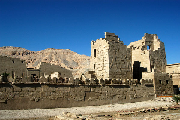 Medinat Habu Temple of Ramses III, Western Thebes