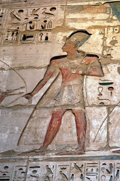 Ramses III with color perseved