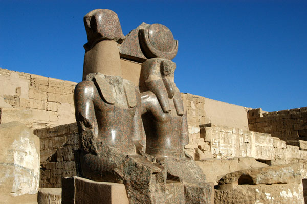Amun and Maat, Medinat Habu
