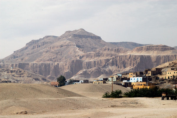 The mountain above the Valley of the Kings