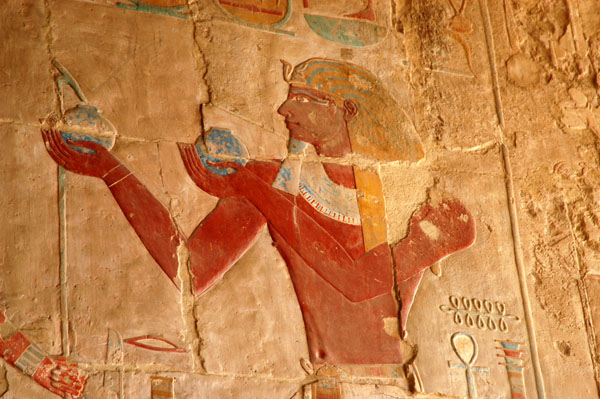 Anubis Chapel, Hatshepsut depicted as a man