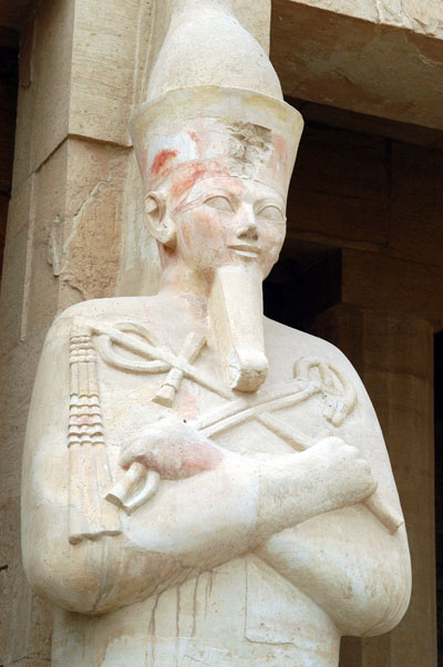 Osirid column of Hatshepsut