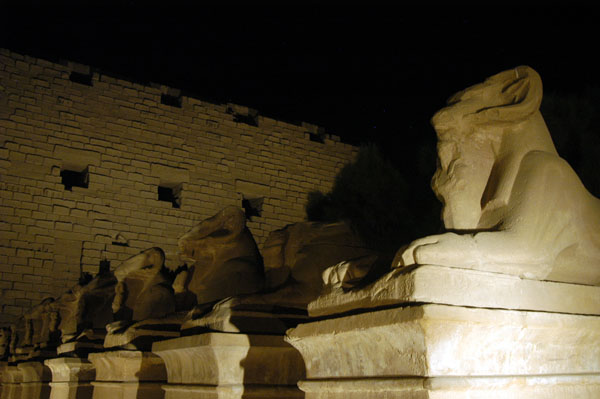 Avenue of the Ram-Headed Sphinxes, Karnak