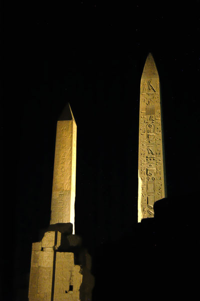 Obelisk of Hatshepsut and Obelisk of Thutmosis I