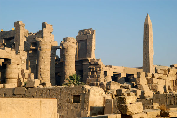 Temple lf Karnak, Great Hypostyle Hall and Obelisk of Thutmosis I