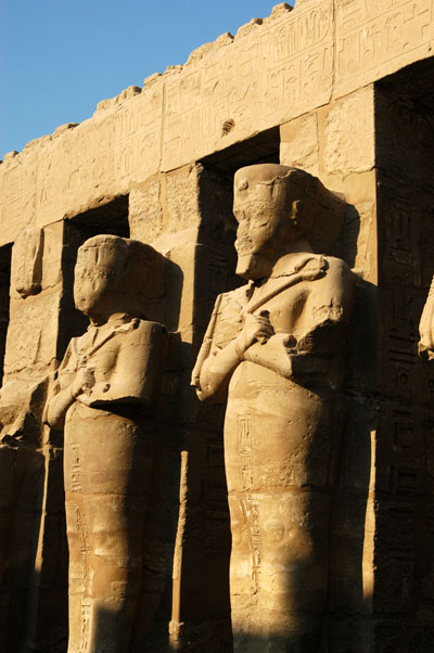 Osiride columns of Ramses III