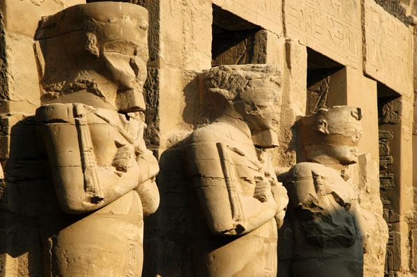 Osiride columns of Ramses III, Karnak