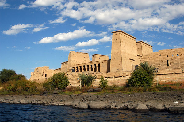 Isis has been worshiped at Philae since 690 BC but the majority was built by Ptolemy II (285-246 BC)