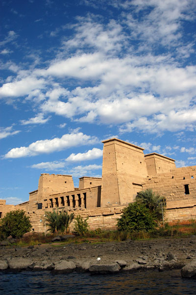 Philae Temple under beautiful skies