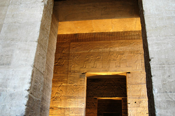 Entrance from the Hypostyle Hall to the Inner Sanctuary