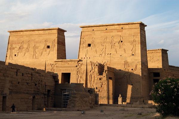 Late afternoon at the Temple of Isis, Philae