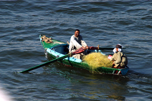 Small Nile fishing boat