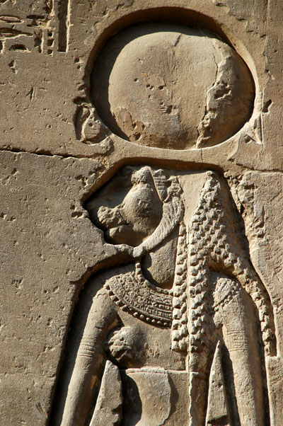 Menhit, the the lion headed goddess of war, The Slaughterer, wife of Khnum