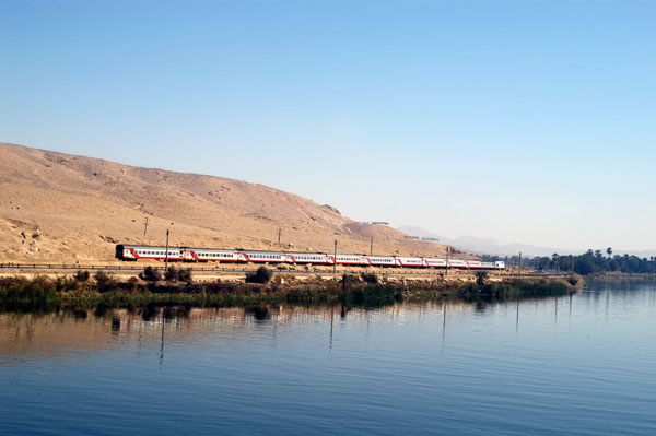 Train on the Nile