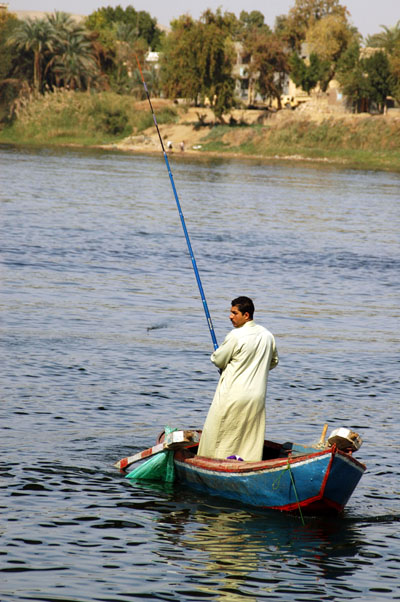 Fisherman, Edfu