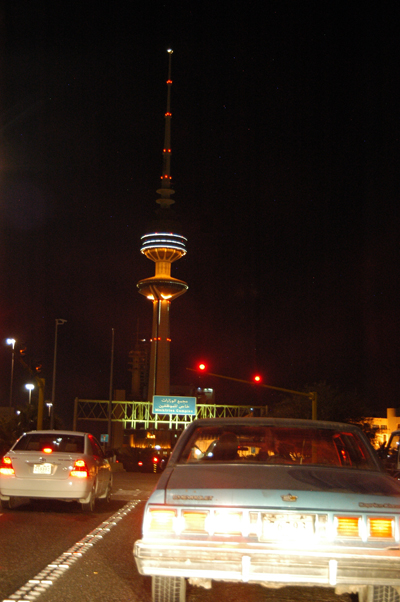 Entering Kuwait City