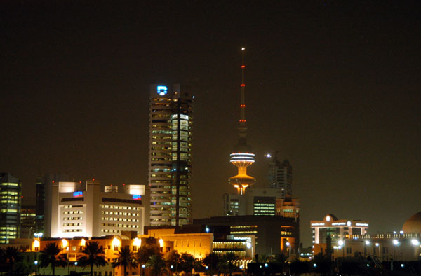Central Kuwait City and Liberation Tower
