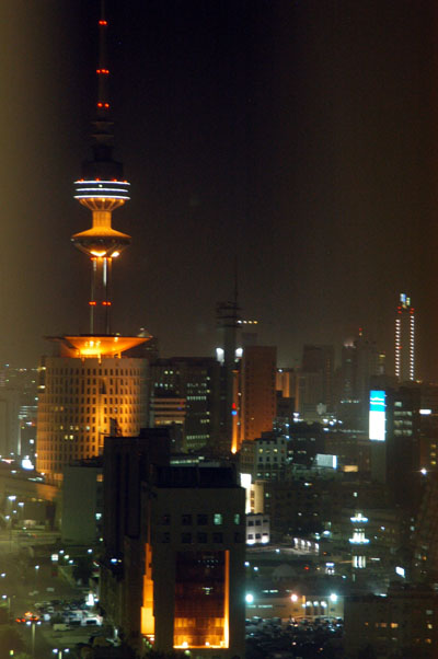 Liberation Tower and Central Kuwait from Arraya Centre